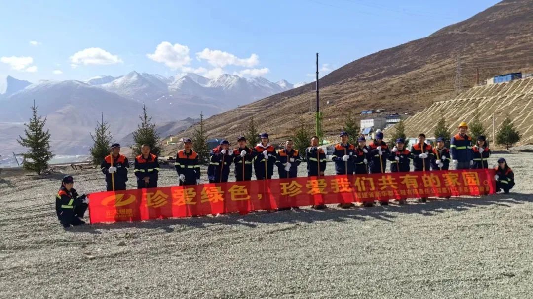 “植”此青绿 不负春光｜墨竹工卡县分公司开展植树活动